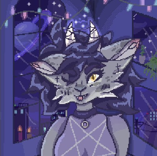 City Night (pixels)